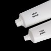 100ml White Plastic Tube for Cosmetic Packaging with Screw or Flip Cap Plastic Packaging