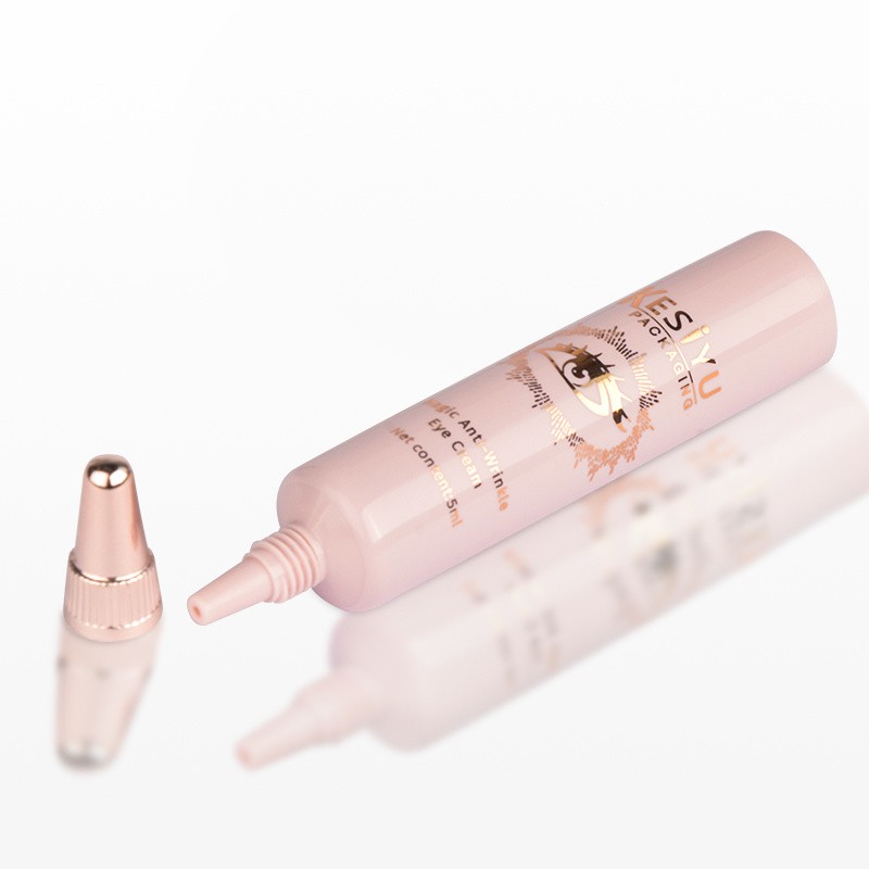 5ml 10ml 15ml Luxury Empty Recycle Plastic Tube Packaging Customize Eye Cream Care PE Tube for Cosmetic Skincare