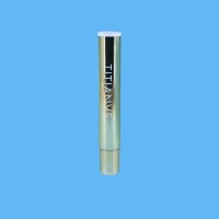 Customized Orange White Transparent Frosted 10ml Plastic Lip Gloss Tubes with Custom Packaging Tubes Lip Gloss