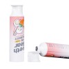 OEM Wholesale Private Label with Logo Soft Plastic Tubes Screw Plastic Hot Stamping Cosmetic Toothpaste Tube Packaging Toothpaste Laminated Tube with Screw Stri
