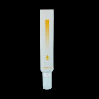 Custom Logo Empty Transparent Lip Gloss Tube Gold Eye Cream Tube