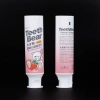 Custom Empty Eco Friendly Biodegradable Plastic PE Toothpaste Body Hand Cream Face Wash Soft Cosmetic Packaging Squeeze Tube