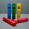 PE Lip Gloss Squeeze Plastic Tube Packaging Silkscreen Print Loffset Printing
