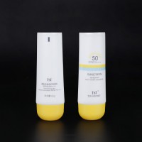 Customized Printing Soft Cosmetic Plastic Sunscreen Body Lotion Plastic Packaging Tube