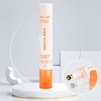 Factory Direct Price 15ml 0.5oz Wrinkless Eye Cream Tube Eye Massage Cosmetic Packaging Tube with Ceramic Applicator Gloss Round