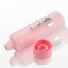 120ml 150ml 200ml 250ml Empty Cosmetic Plastic Dual Chamber Pink Tube Hand Cream Body Lotion Face Wash Soft Squeeze Plastic Tube