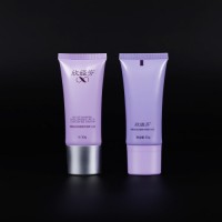 Cosmetic Hand Cream Tubes Plastic Tube Packaging Squeeze Tube with Silvery