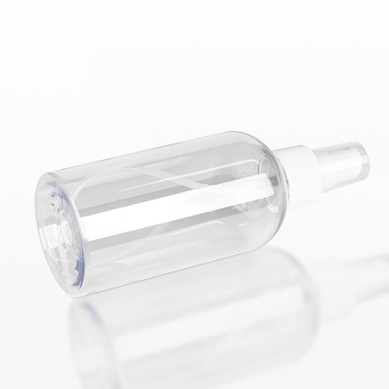 Empty Plastic Perfume Bottle Pet Clear Cosmetics Bullet Round Pet Travel Spray Bottle