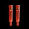 Factory Price Red Circular Plastic Cosmetic Packaging Tube