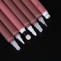 Empty Plastic Container Cosmetic Pink 15ml Squeeze Tubes for Lip Gloss Soft Tube for Skin Care Eye Cream Packaging Tubes