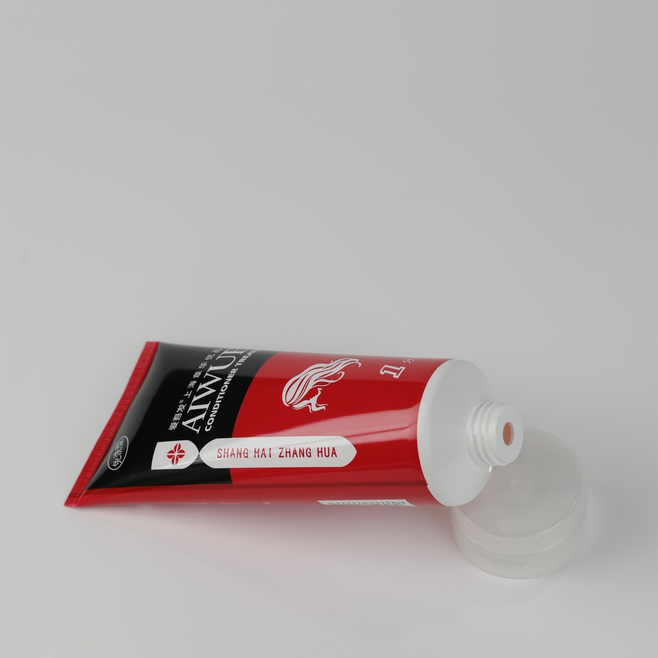 Plastic Soft Touch Squeeze Cosmetic Tube Packaging for Conditioner Treatment