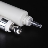 New Design Cosmetic Plastic Eye Cream Tube with Stainless Steel Roller Ball for Eye Cream Packaging Container PE Tube