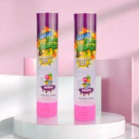 Newest Factory Sale Unique Design 120g Skin Care Cosmetics Packaging Tube Body Lotion Tube with Soft Radius Flip Top Cap