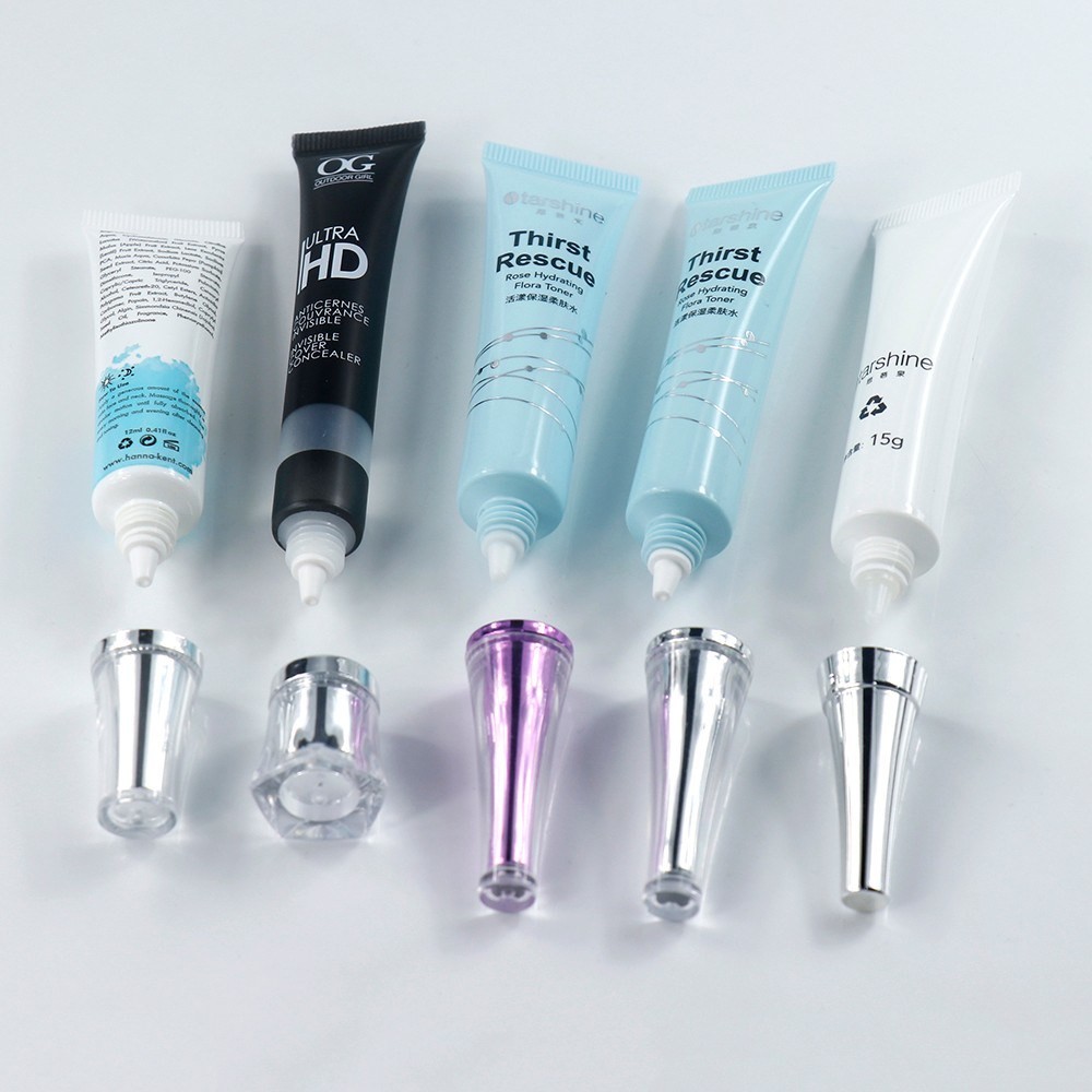 Wholesale Eye Cream Tube Soft Touch Squeeze Plastic Cosmetic Tube Packaging