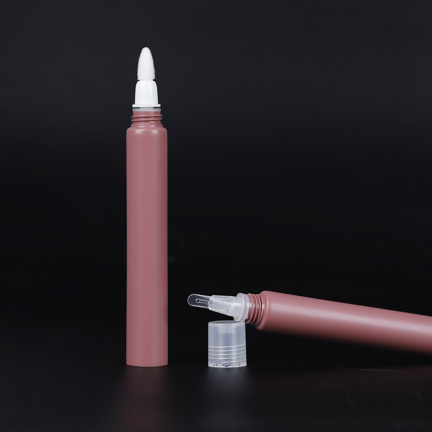 0g 20g 30g Wholesale Squeeze Plastic Tube Empty Needle Nose Cosmetic Packaging Tube for Eye Cream with Long Nozzle
