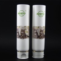 Eco Friendly Empty Custom Plastic Tube Face Hand Cream Soft Cosmetic Squeeze Tube Packaging with Flip Cap