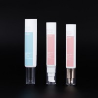 Plastic Tubes Cosmetic PP Hand Cream Plastic Soft Tube Packaging with Flip Cap Cream Tube