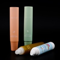 Manufacturer Wholesale Custom Colorful PP Clear Mini Lip Balm Tube 5g Empty Plastic Lipstick Tube