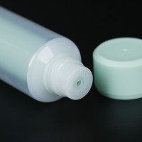 Wholesale Eco Friendly Recyclable Bamboo Cosmetic Tubes Soft Squeeze Tubes Cosmetics Bamboo Lid Tubes