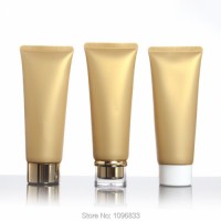 Cutomized Colored Biobased Vegan Cosmetic PE Face Wash Tube Small Sample Tube Packaging