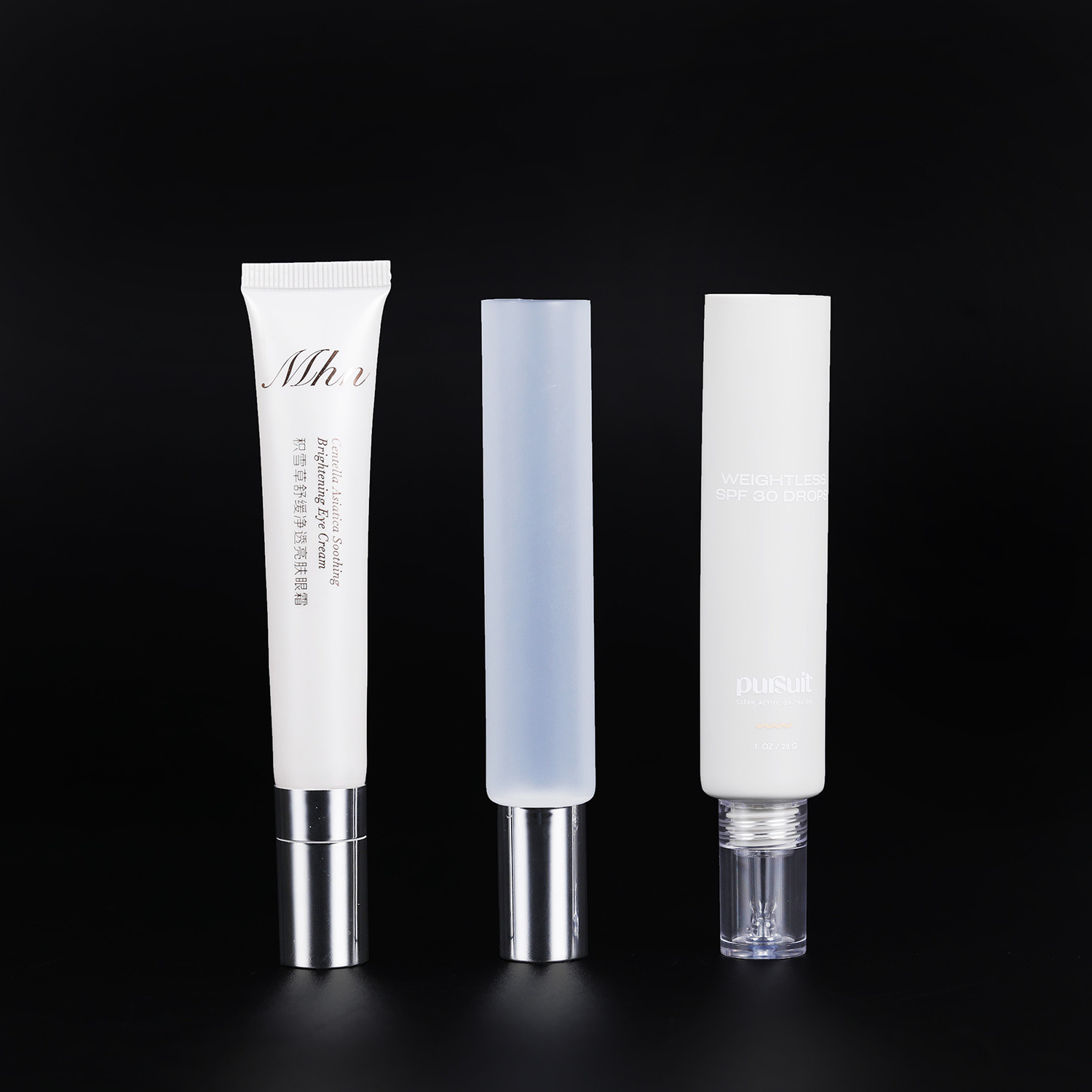 China Producer Biobased 98% Customized Form Plastic Soft Cosmetic Packaging Squeeze Hose