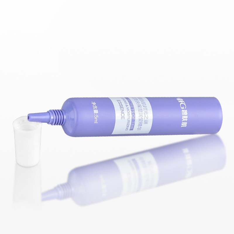 OEM ODM D16 Empty Needle Nozzle Skincare Eye Cream Gel Lotion Acne Spot Ointment Tube Packaging with Screw Cap