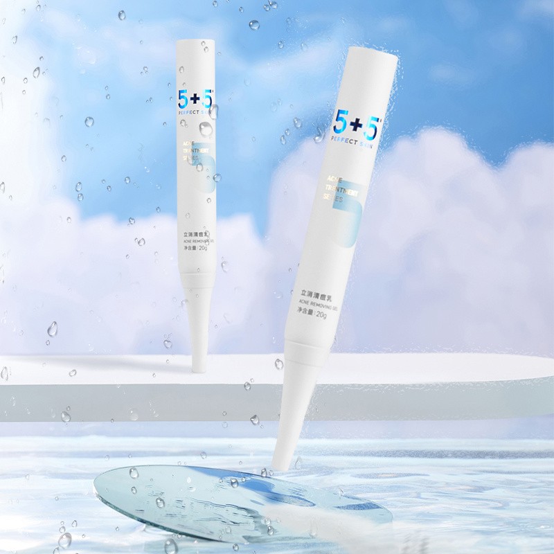 Custom 5ml 15ml PCR Cosmetic Plastic Tubes for Facial Cleanser Sugarcane Makeup Tube Packaging 3D Printing