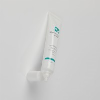 Empty Plastic Cosmetic Tube Body Lotion with Clear Cap Packaging Materials