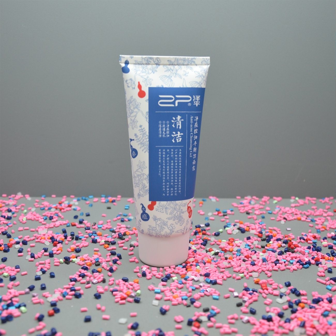 Eco Friendly Biobased Shampoo Cosmetic Plastic Tube Packaging