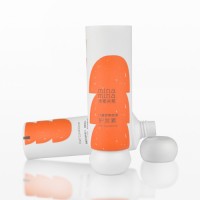 Factory Direct Sales Plastic Tube Packaging 60ml Shampoo Hair Conditioner Matte Cosmetic Tube with Bead Screw Cap