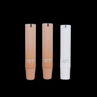 Skin Care Bullet Luxury Gold White Gloss Surface Wholesale Lipgloss Squeeze Empty Lipstick Squeeze Lip Gloss Tubes