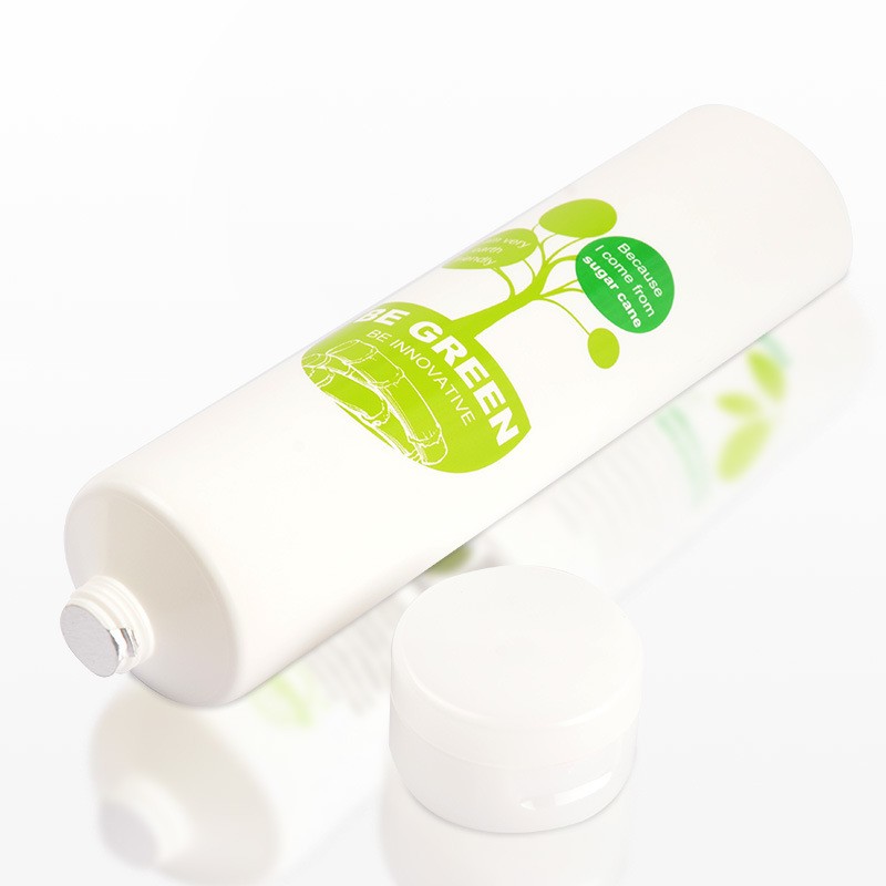 80ml 100ml 120ml 200ml Eco-Friendly Hand Cream Usage Tube Packaging and Sugarcane Material Soft Squeeze Plastic Cosmetic Cream Tube