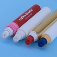 Wholesale Custom Empty Lip Oil Packaging Free Sample Environmental Friendly Sugarcane Silicone Liquid Lipstick Tube Round Tubes