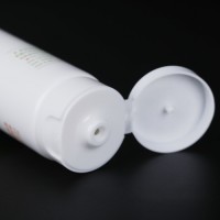 Cosmetic Hand Cream Tubes Plastic Tube Packaging Squeeze Tube with Silvery