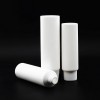 Eco Friendly PE Hand Cream Body Lotion Soft Plastic Squeeze Tube with Bamboo Cap Cosmetic Packaging