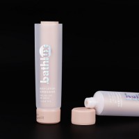 Empty Customized Transparent Cosmetic Squeeze Soft Plastic Packaging Tube