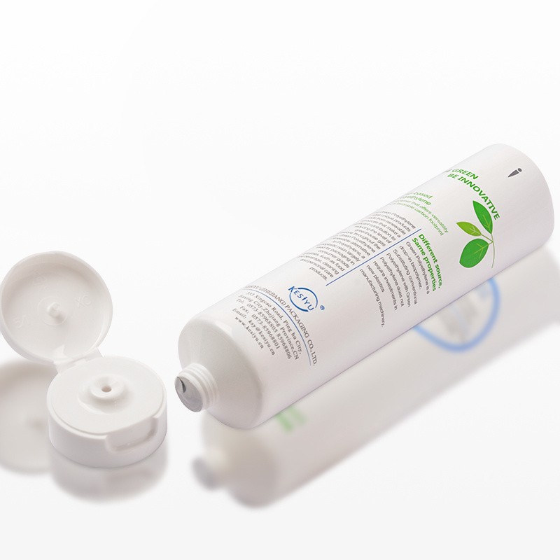 Sugarcane Biodegradable PLA Packaging Tube Offset Printing Plastic Tubes for Cosmetics 80ml 100ml 150ml 200ml