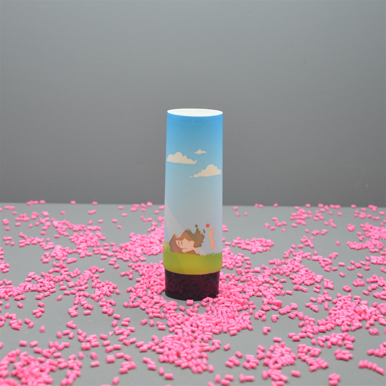 China Manufacturer Extruded Plastic Facial Cleanser Soft Hoses Packaging