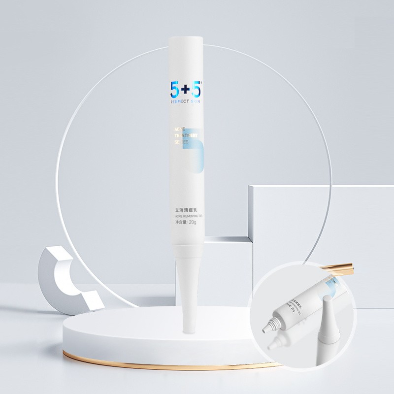 Custom 5ml 15ml PCR Cosmetic Plastic Tubes for Facial Cleanser Sugarcane Makeup Tube Packaging 3D Printing