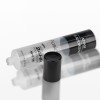 Solid Double Screw Cap 30ml Skincare Cream Tube with Elegant Screen Printing Cosmetic Packaging
