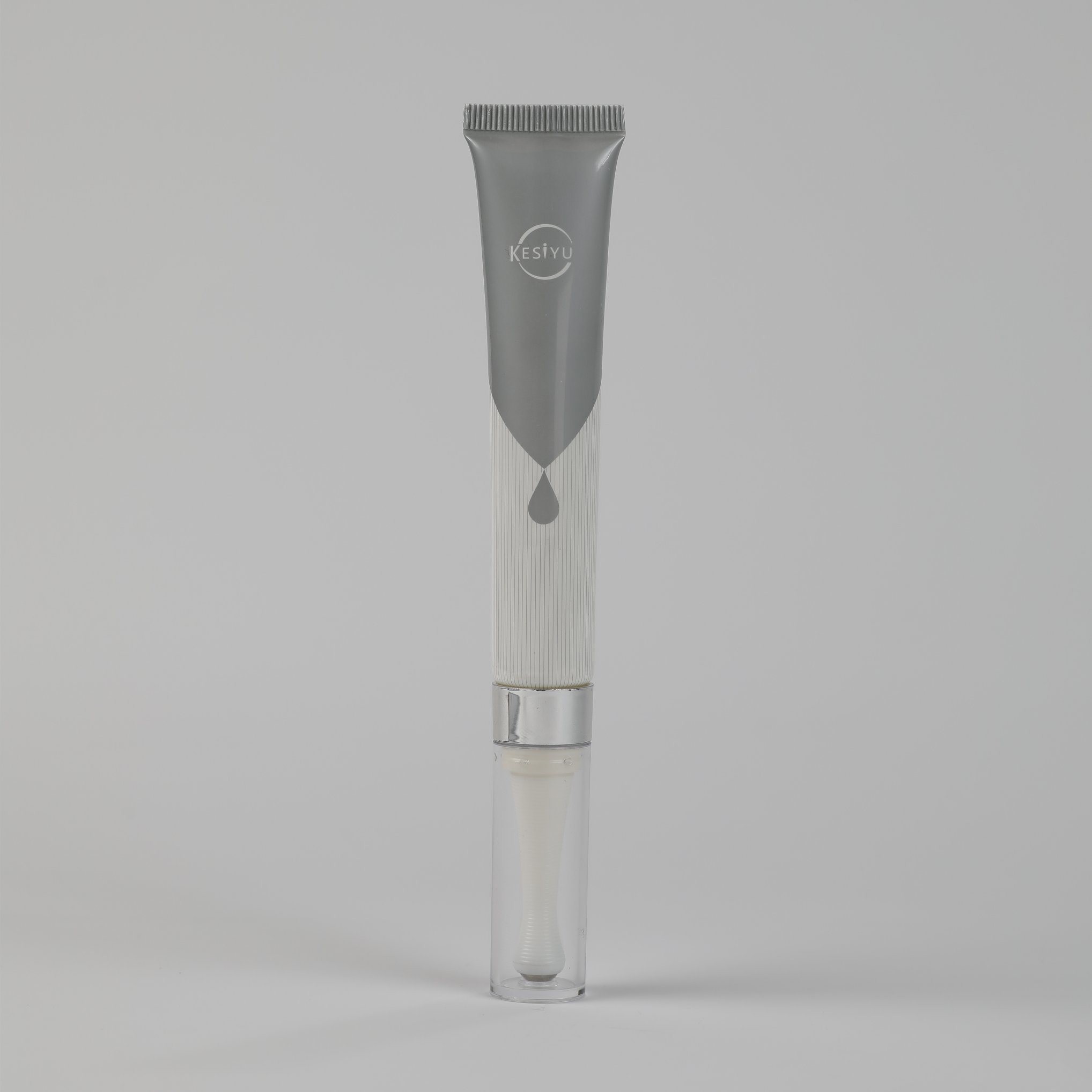 China Supplier of Small Clear Plastic Cosmetic Soft Touch Squeeze Packaging Tube