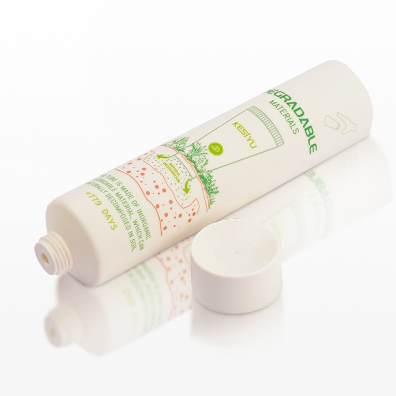 Empty 80ml 100ml 120ml 250ml Skincare Plastic Cosmetic Hand Cream Packaging Tubes Custom Skin Care Cream Lotion Soft Squeeze Plastic Tube