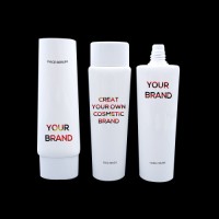 Soft White Face Wash Tube Hand Cream Plastic Cosmetic Tube Food Packaging Tube