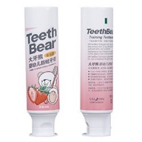 OEM Wholesale Private Label with Logo Soft Plastic Tubes Screw Plastic Hot Stamping Cosmetic Toothpaste Tube Packaging Toothpaste Laminated Tube with Screw Stri