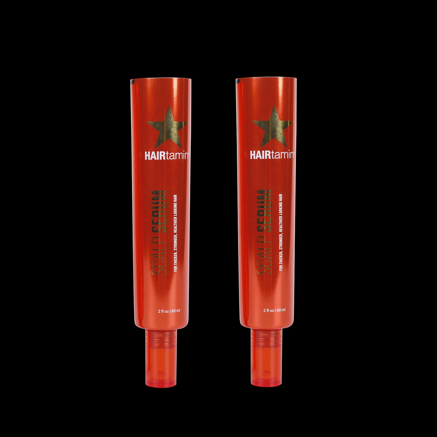 Factory Price Red Circular Plastic Cosmetic Packaging Tube